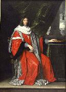 Philippe de Champaigne Jean-Antoine de Mesmes, president of Paris'Parliament. oil